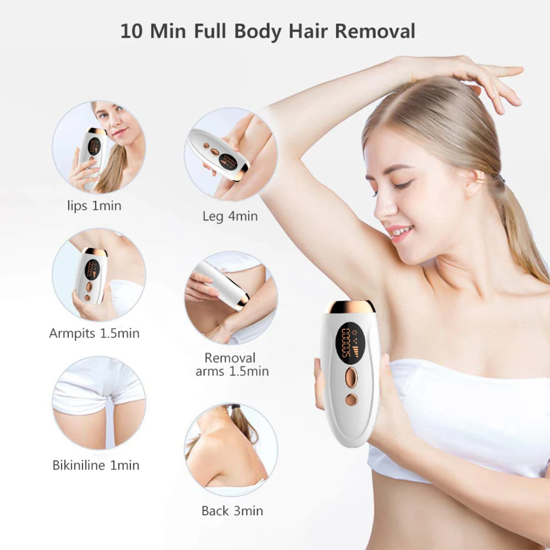 Portable IPL Laser Hair Removal